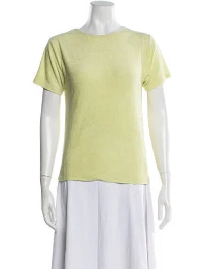 Pre-owned Baserange Crew Neck Short Sleeve T-shirt In Green