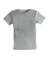 Baserange Crew Neck Short-sleeved T-shirt In Gray
