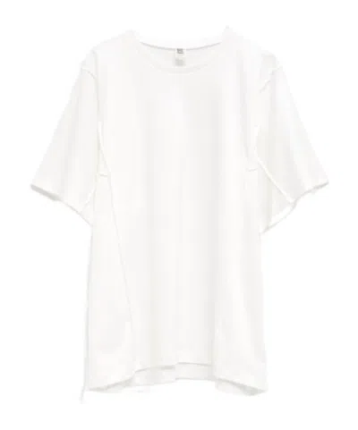 Baserange Crew Neck Short-sleeved T-shirt In White