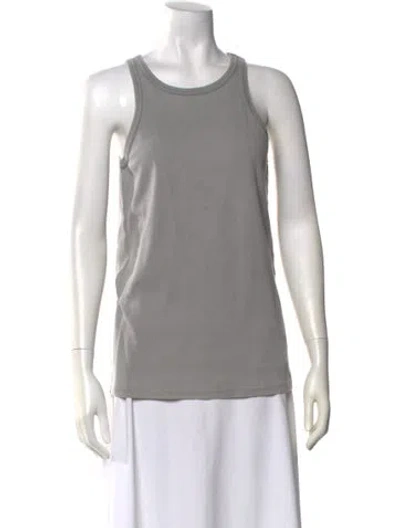 Pre-owned Baserange Crew Neck Sleeveless Top W/ Tags In Gray