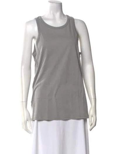 Pre-owned Baserange Crew Neck Sleeveless Top W/ Tags In Gray