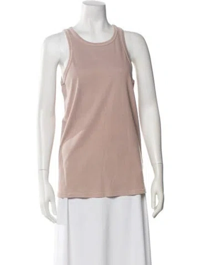 Pre-owned Baserange Crew Neck Sleeveless Top W/ Tags In Pink