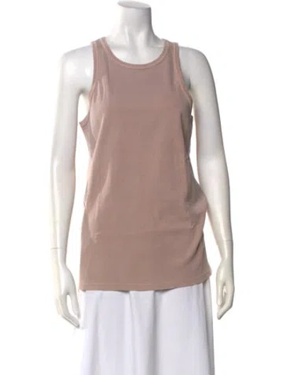 Pre-owned Baserange Crew Neck Sleeveless Top W/ Tags In Pink