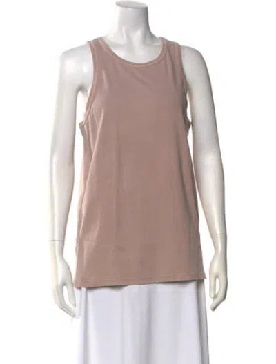 Pre-owned Baserange Crew Neck Sleeveless Top W/ Tags In Pink