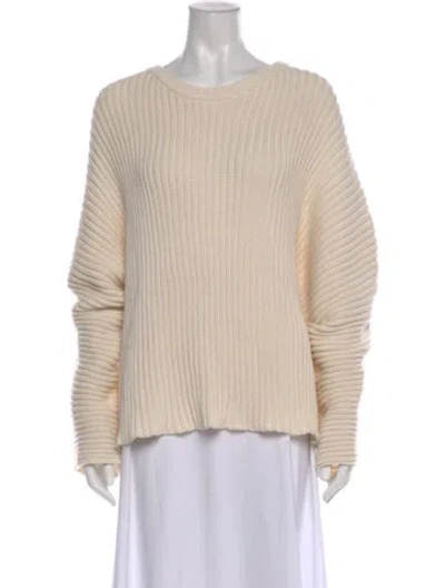 Pre-owned Baserange Crew Neck Sweater In Neutral