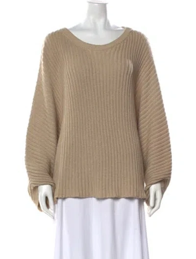 Pre-owned Baserange Crew Neck Sweater In Neutrals