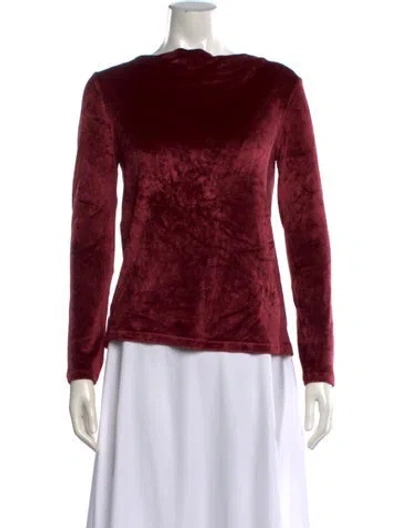 Pre-owned Baserange Crew Neck Sweater In Red