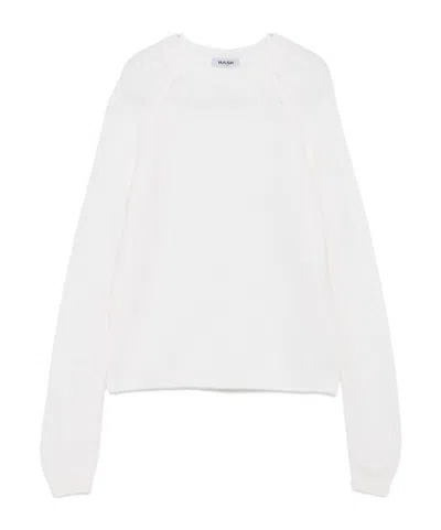 Baserange Crew Neck Sweater In White