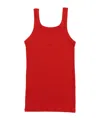 Baserange Crew Neck Vest In Red