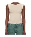 Baserange Beige Disc Tank Top In Neutral