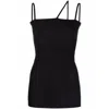 Baserange Crossover-strap Vest Top In Black