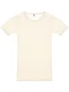 Baserange Cut-out T-shirt In 白色