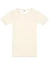 Baserange Cut-out T-shirt In White