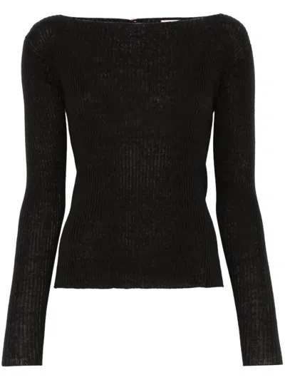 Baserange Dande T-shirt In Black