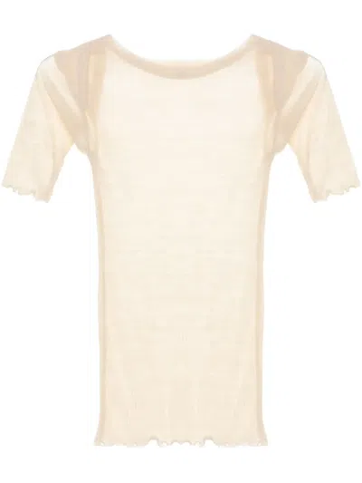 Baserange Disco T-shirt In Undyed