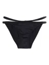 Baserange Double-strap Bikini Bottom In Black