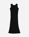 Baserange Dydine Heart Tank Dress In Black