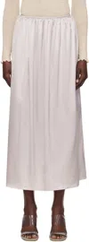 Baserange Purple City Midi Skirt In Pink