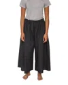 Baserange Elasticated Trousers In Black