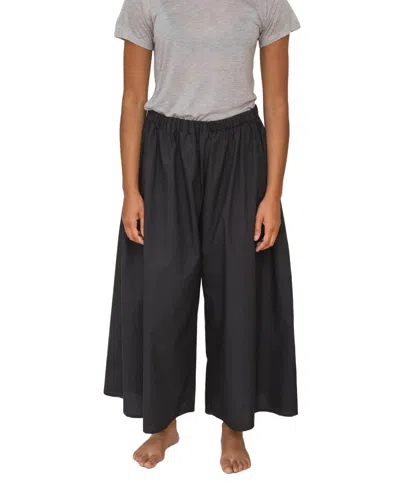 Baserange Elasticated Trousers In Black