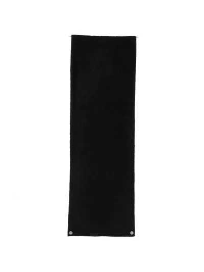 Baserange Felted Scarf In Black
