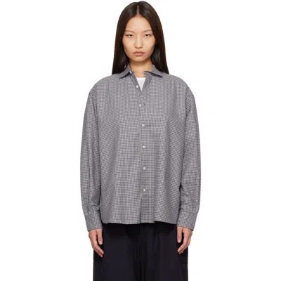 Baserange Gray Flannel Claude Shirt