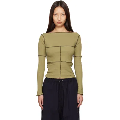 Baserange Green Cinder Long Sleeve T-shirt