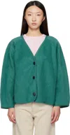 Baserange Green Fortu Jacket In Green