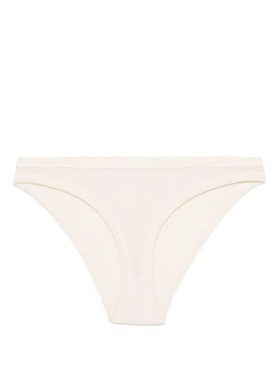 Baserange Harmonic Bell Briefs In White