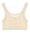 Baserange Heart Bra In Neutral