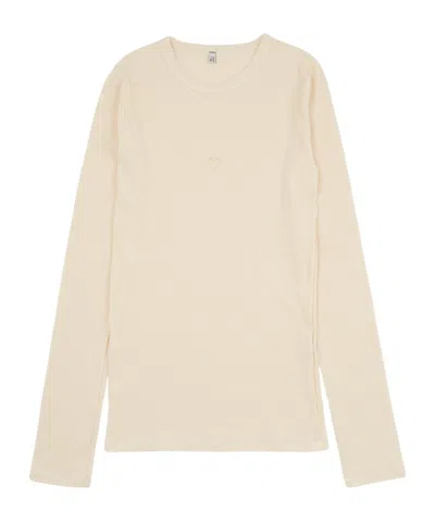 Baserange Heart Long Sleeve Tee Undyed