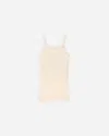 Baserange Cut-out Tank Top In Beige