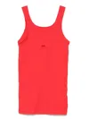 Baserange Heart Tank Top In Red