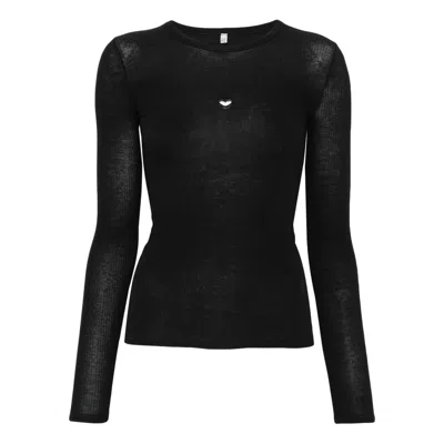 Baserange Heart T-shirt In Black