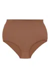 Baserange High-waisted Briefs In 褐色