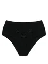 Baserange High-waisted Briefs In Black