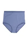 Baserange High-waisted Briefs In Blue
