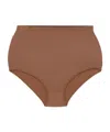 Baserange High-waisted Briefs In Brown
