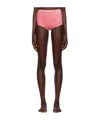 Baserange High-waisted Briefs In Pink