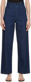 Baserange High-waisted Straight-leg Jeans In Multi