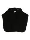 Baserange Hooded "fortu Hooded" Vest In Black
