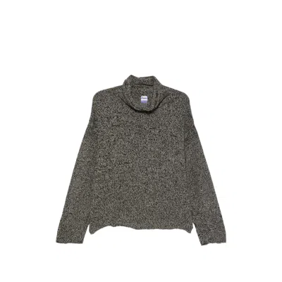 Baserange Kem Mock-neck Marl-knit Sweater In Black/neutrals