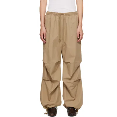 Baserange Khaki Uro Lounge Pants In Brown