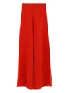 Baserange Wide-leg Casual Pants In Red
