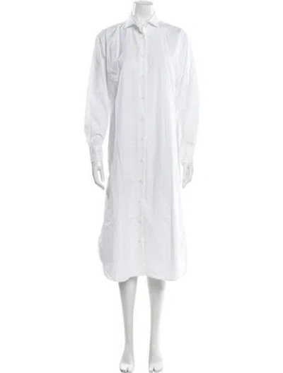 Pre-owned Baserange Long Dress In White