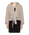Baserange Long Sleeve Casual Jacket In Neutral