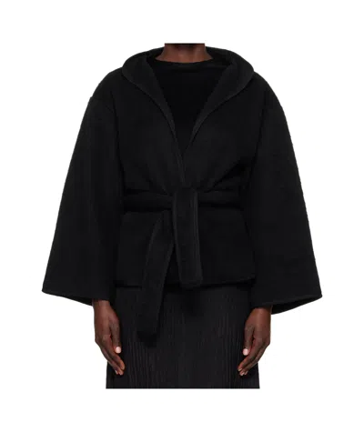 Baserange Long Sleeve Casual Jacket In Black
