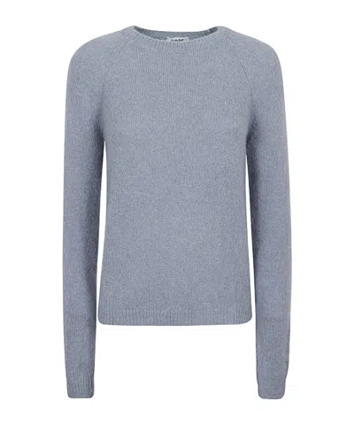 Baserange Long Sleeve Sweater In Blue