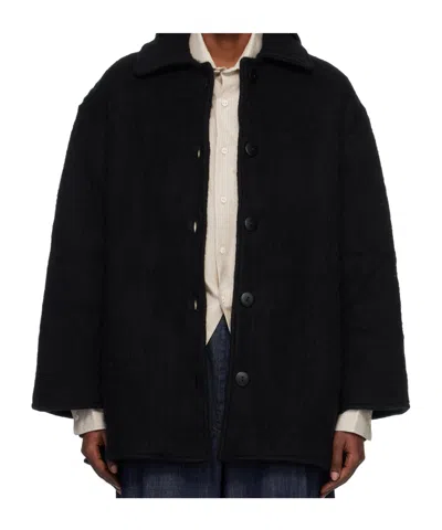 Baserange Long-sleeved Casual Jacket In Black