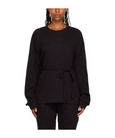 Baserange Long-sleeved T-shirt In Black